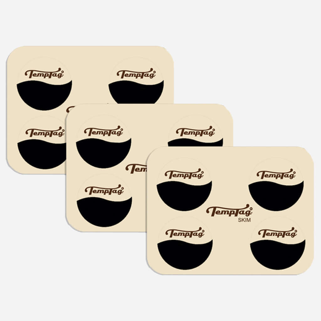 Temptag Classic Skim Milk Thermometer 12 pack