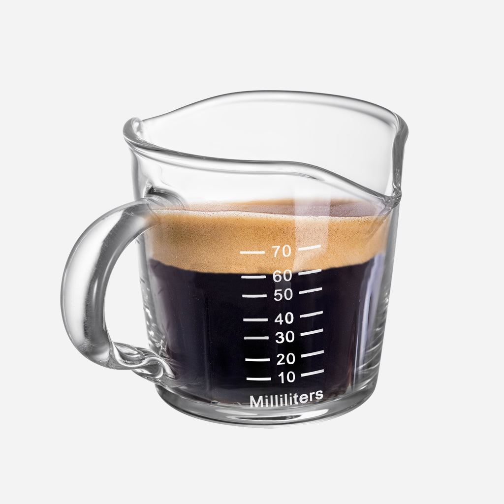 Barista Progear Double Spout Espresso Measure Glass