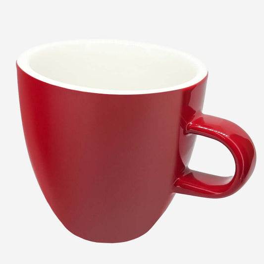 Crema 330ml Red Mug Set of 6